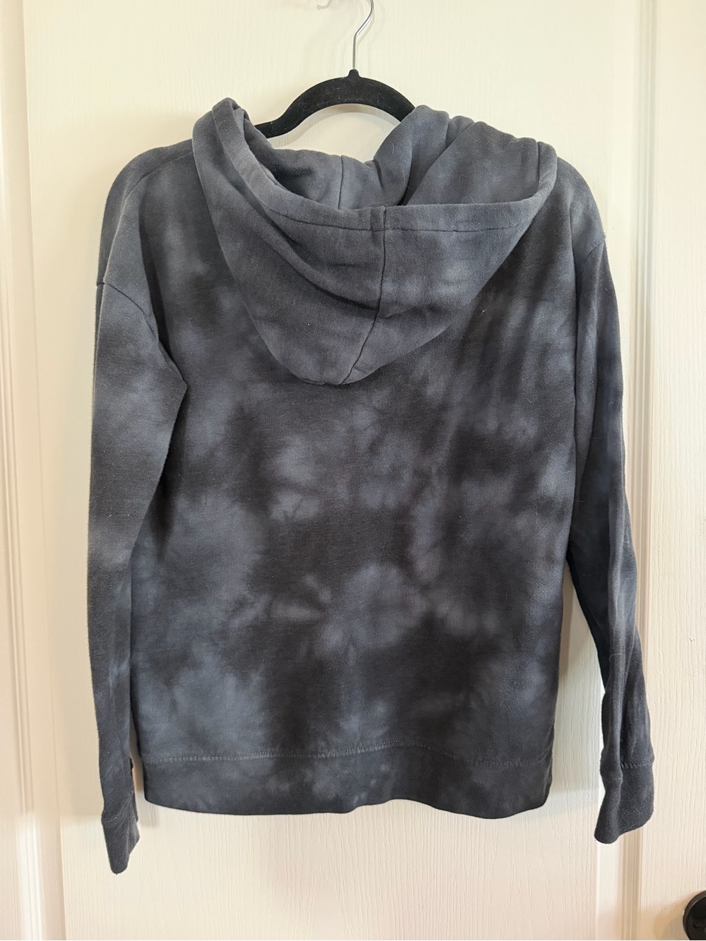 Vans Oversized Black Tie-Dye Zip Hoodie. Sz Small - Picture 3 of 4